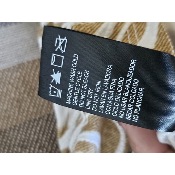 Perceptions NY Sleeveless Floral Ruched Waist Casual Dress women’s size M. - Picture 10 of 10